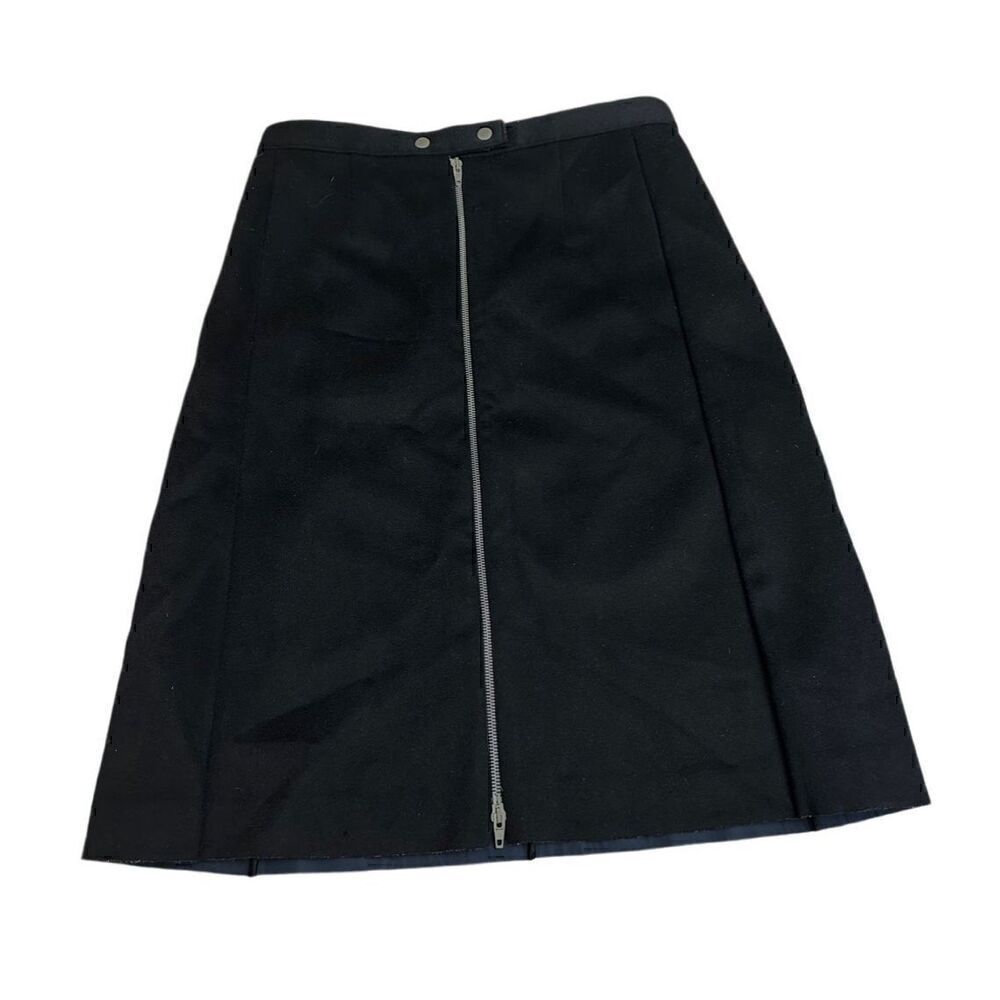 CELINE Paris Modele Depose Wool 90% , Cashmere 10%  Midi Skirt Size: EU 40, US M - Picture 2 of 8